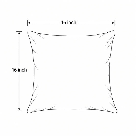 White cushion filler 16*16 in
