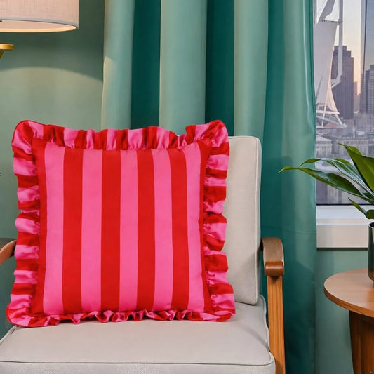 Ruffles Cushion Cover