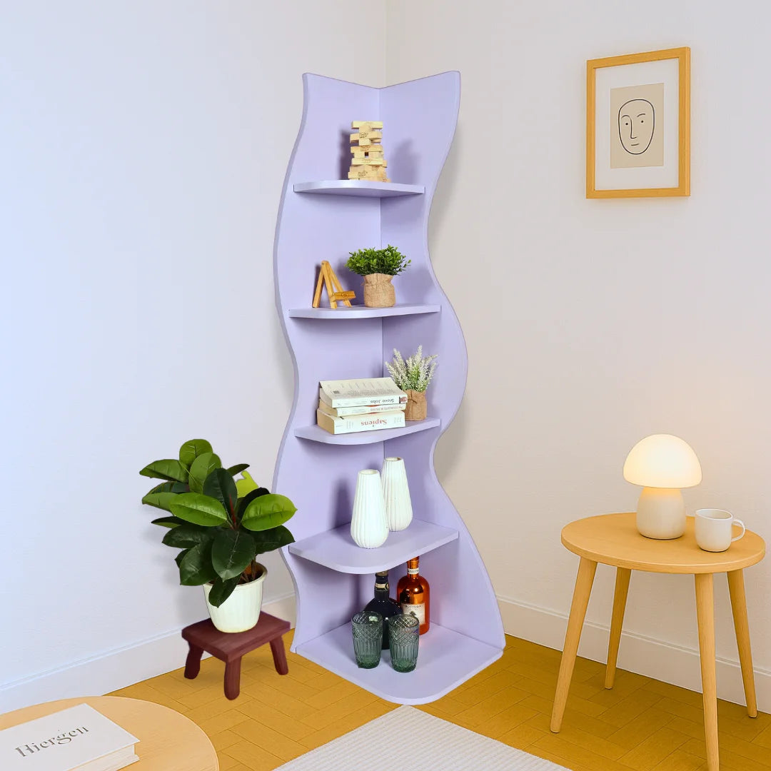 Wizz Corner Shelf - Lavender