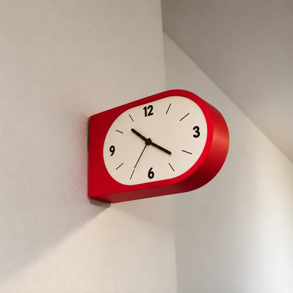 Clocked - A 2 sided wall clock.
