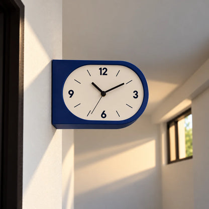 Clocked - A 2 sided wall clock.