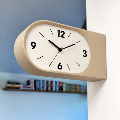 Clocked - A 2 sided wall clock.